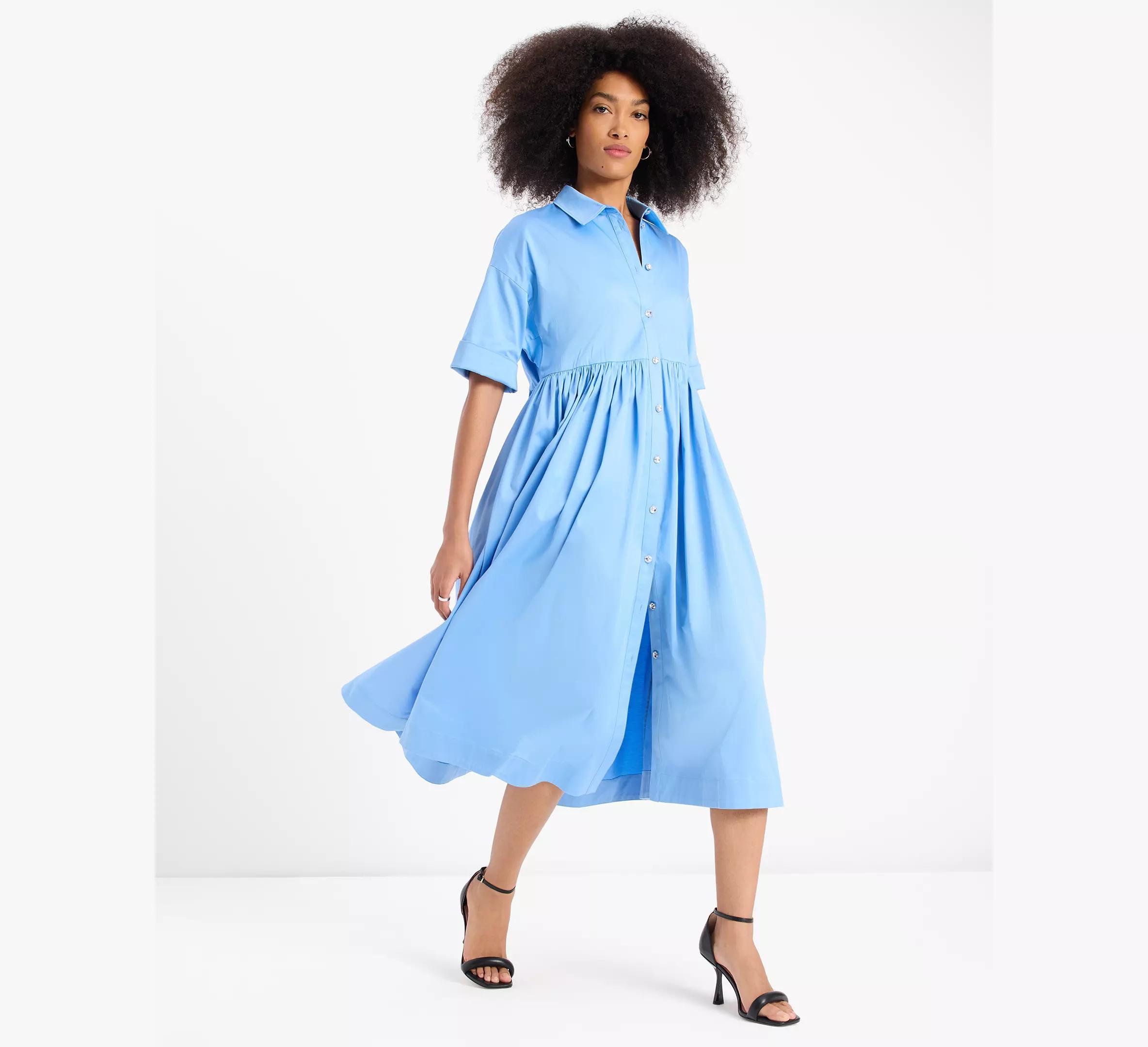 Poplin Midi Montauk Dress Product Image