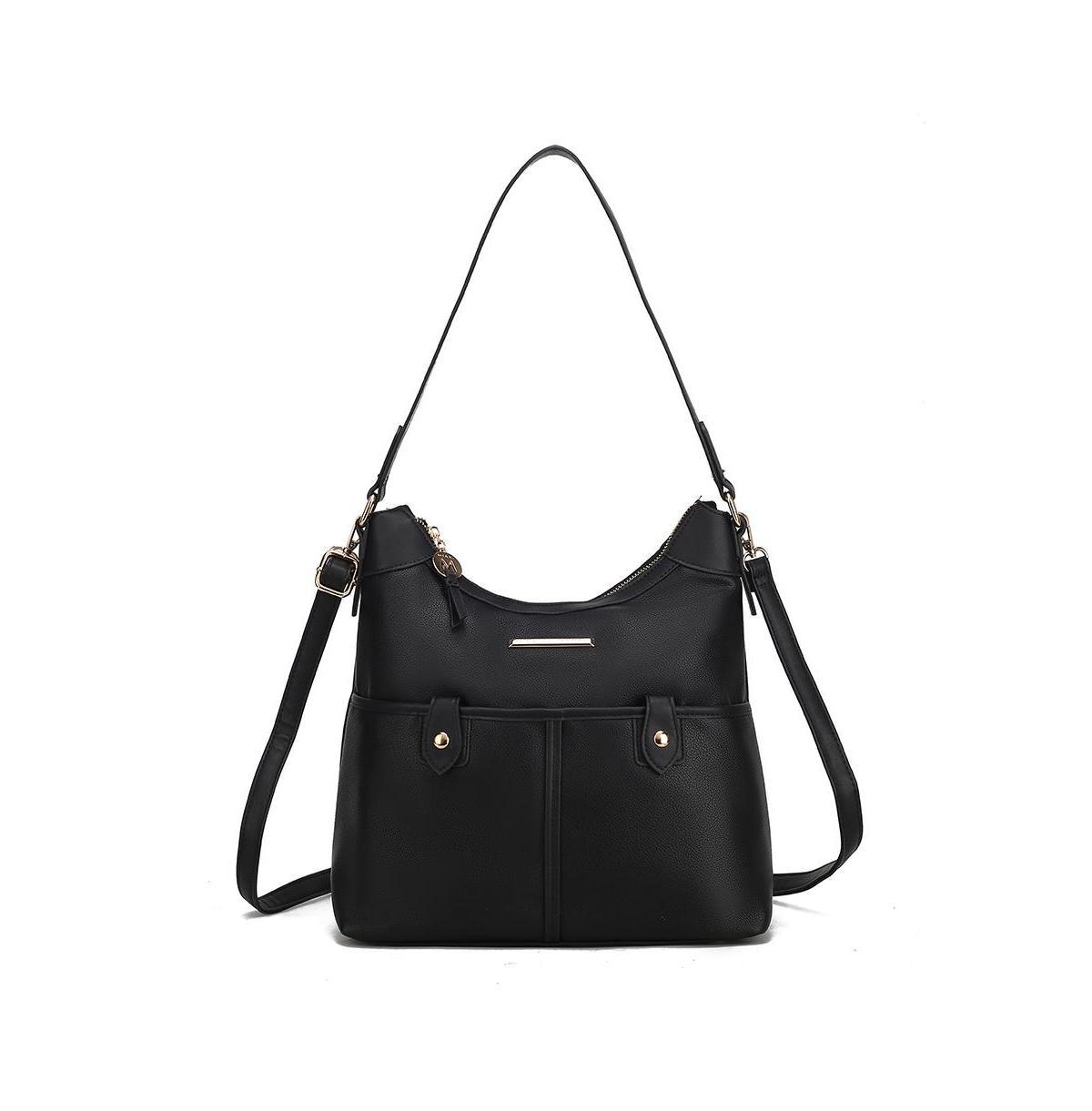 Mkf Collection Harper Color Block Women s Shoulder Bag by Mia K Product Image