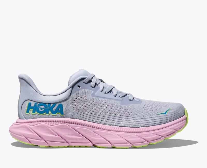 HOKA Womens Arahi 7 Shoes in Stellar Blue/Cosmos, Size 5.5 Product Image