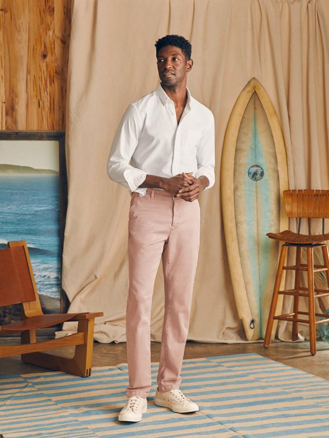 Coastline Stretch Chino (34" Inseam) - Spring Quartz Male Product Image