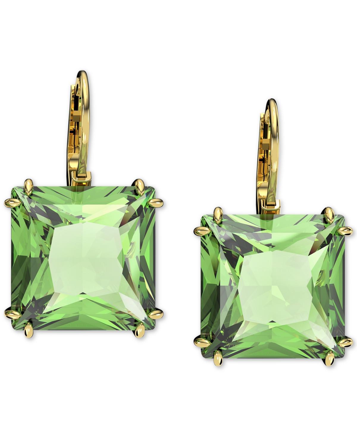 Swarovski Millenia Square Crystal Drop Earrings Product Image