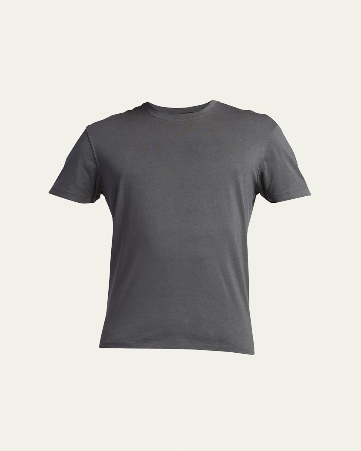 Mens Cotton-Blend Crewneck T-Shirt Product Image