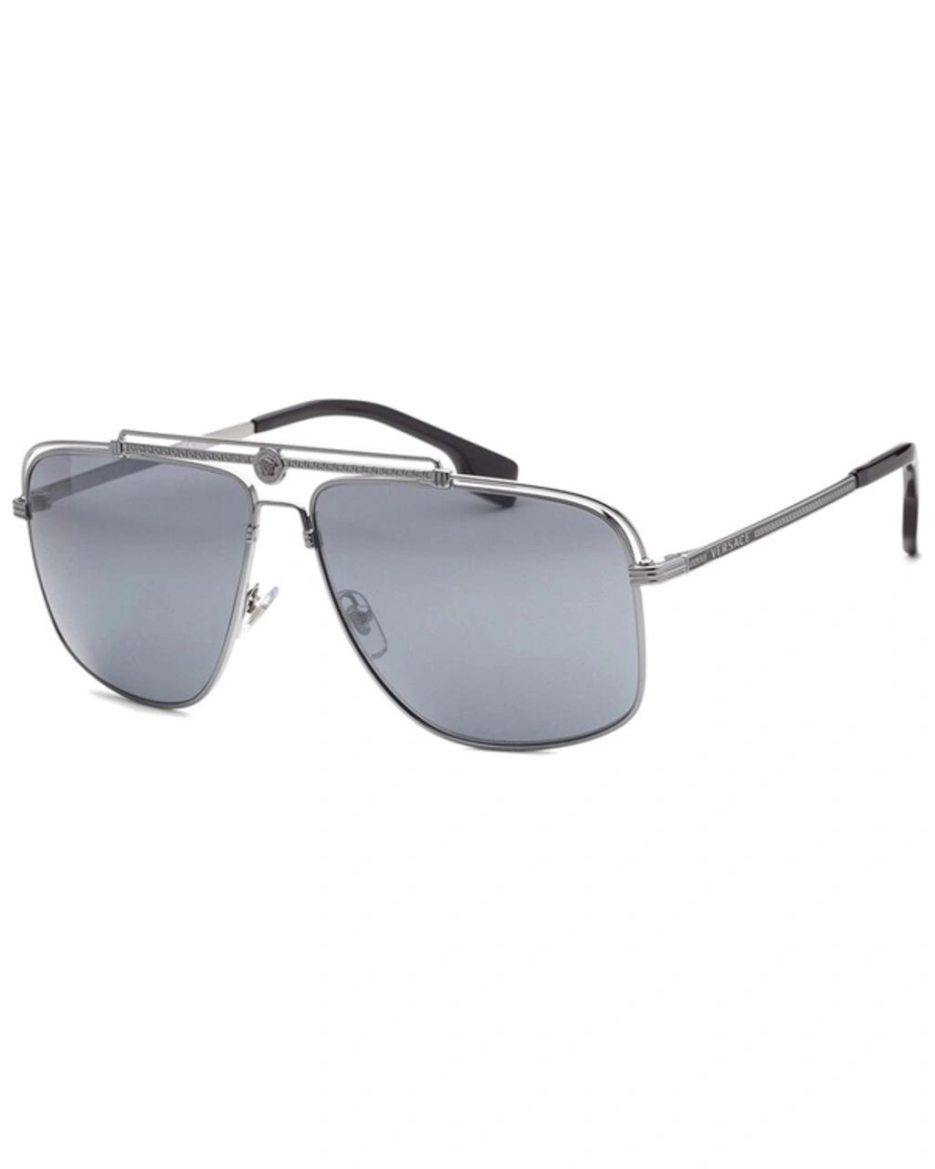 Men's 61mm Sunglasses In Grey Product Image