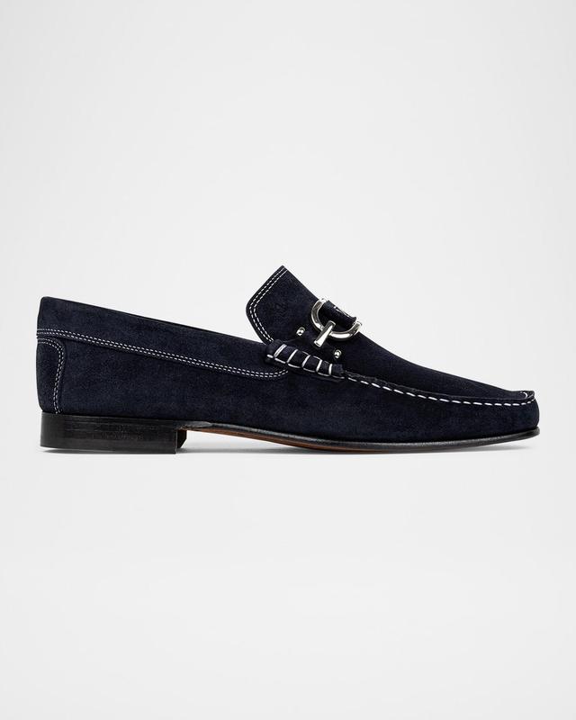 Men's Dacio Suede Bit Loafers Product Image