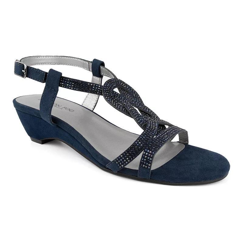 London Fog Meadow Womens Wedge Sandals Product Image