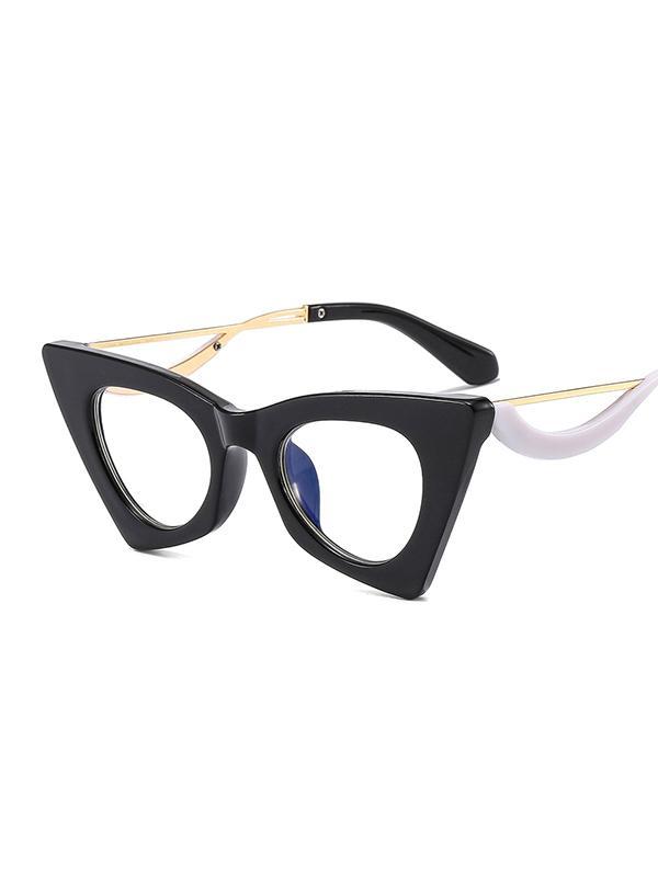 Sun-Protection Geometric Hollow Sunglasses Accessories Product Image