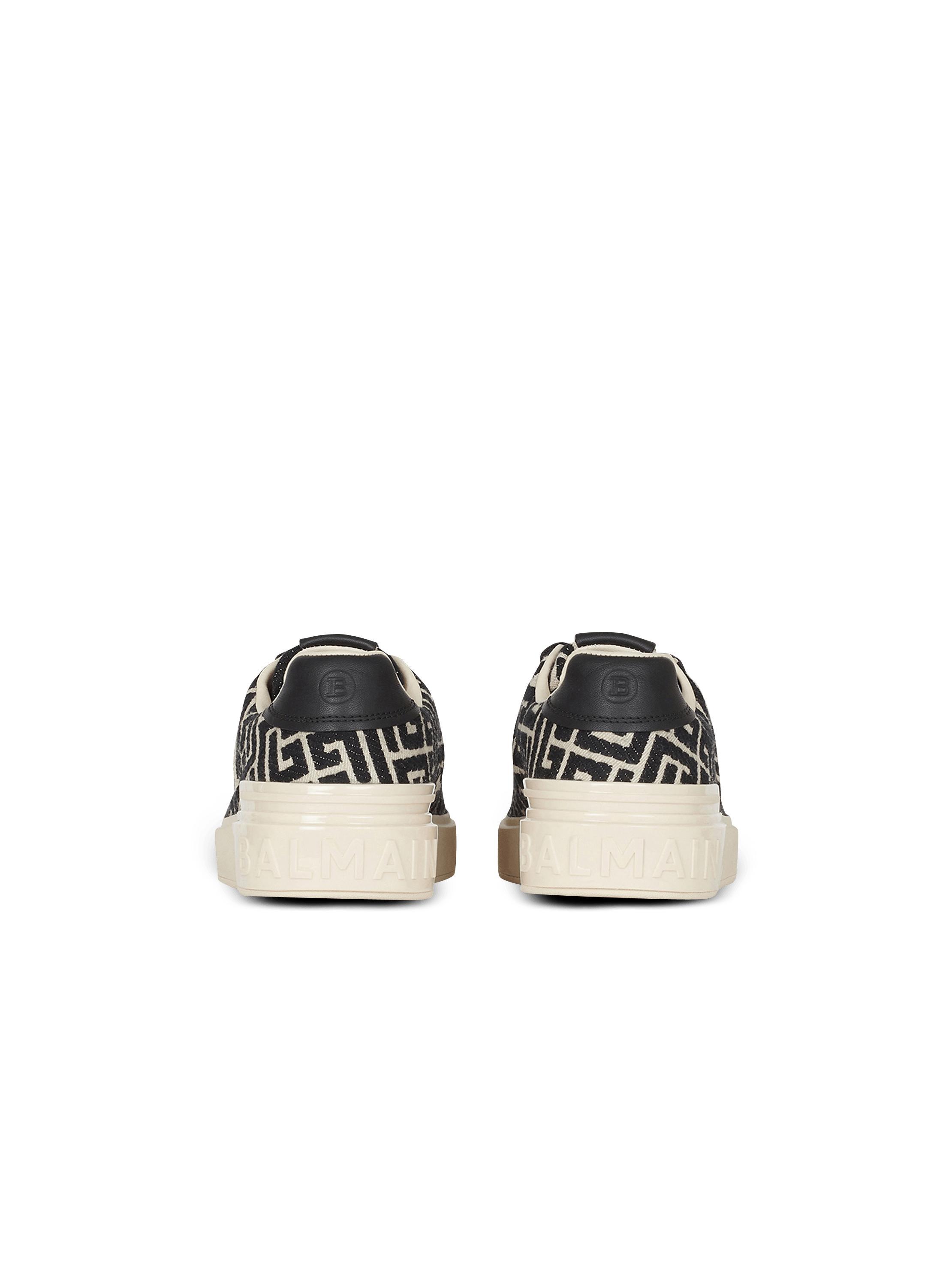 Monogram jacquard B-Court sneakers Product Image