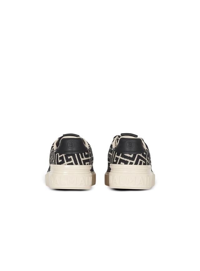 Monogram jacquard B-Court sneakers Product Image