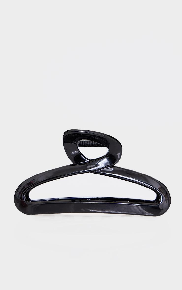 Black Curved Claw Clip Product Image