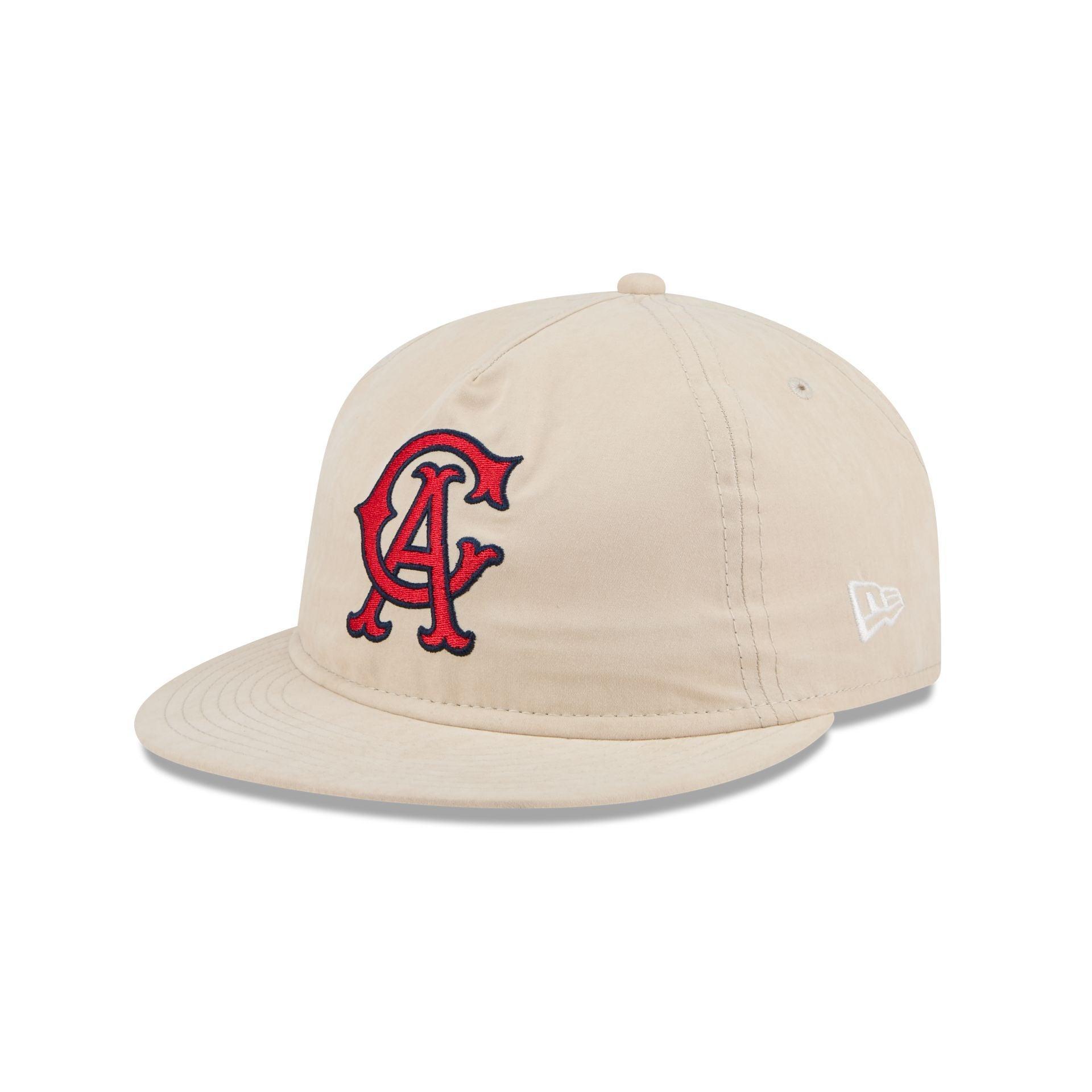 Los Angeles Angels Brushed Nylon Retro Crown 9FIFTY Adjustable Hat Male Product Image