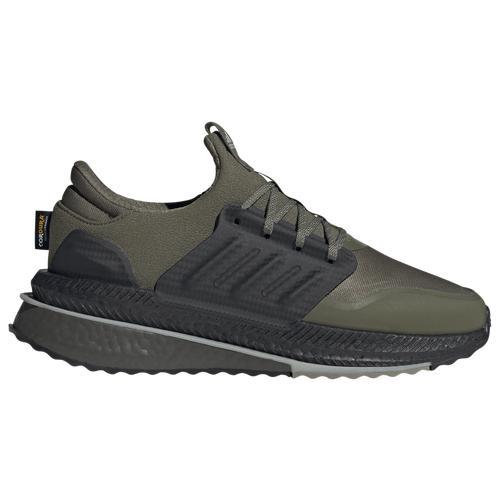 adidas Mens X_PLRBOOST - Shoes Silver Pebble/Olive Strata/Shadow Olive Product Image