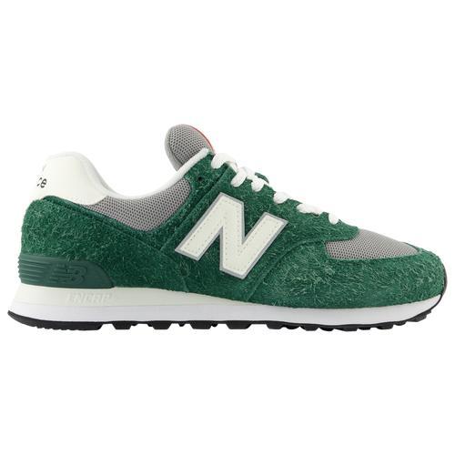 New Balance Mens New Balance 574 - Mens Shoes Sea Salt/Green Product Image