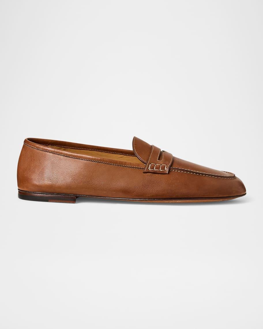 Men's Collins Leather Penny Loafers Product Image