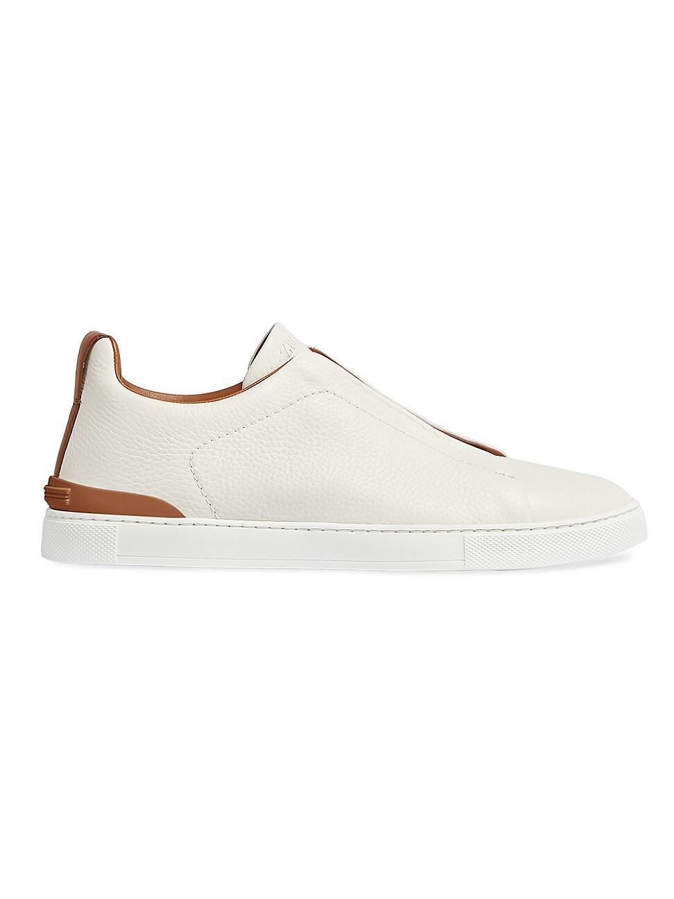 Mens Deerskin Triple Stitch Sneakers Product Image