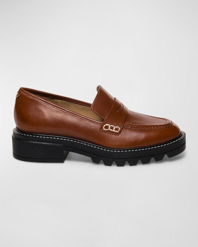 BERNARDO FOOTWEAR Chandler Platform Penny Loafer Product Image