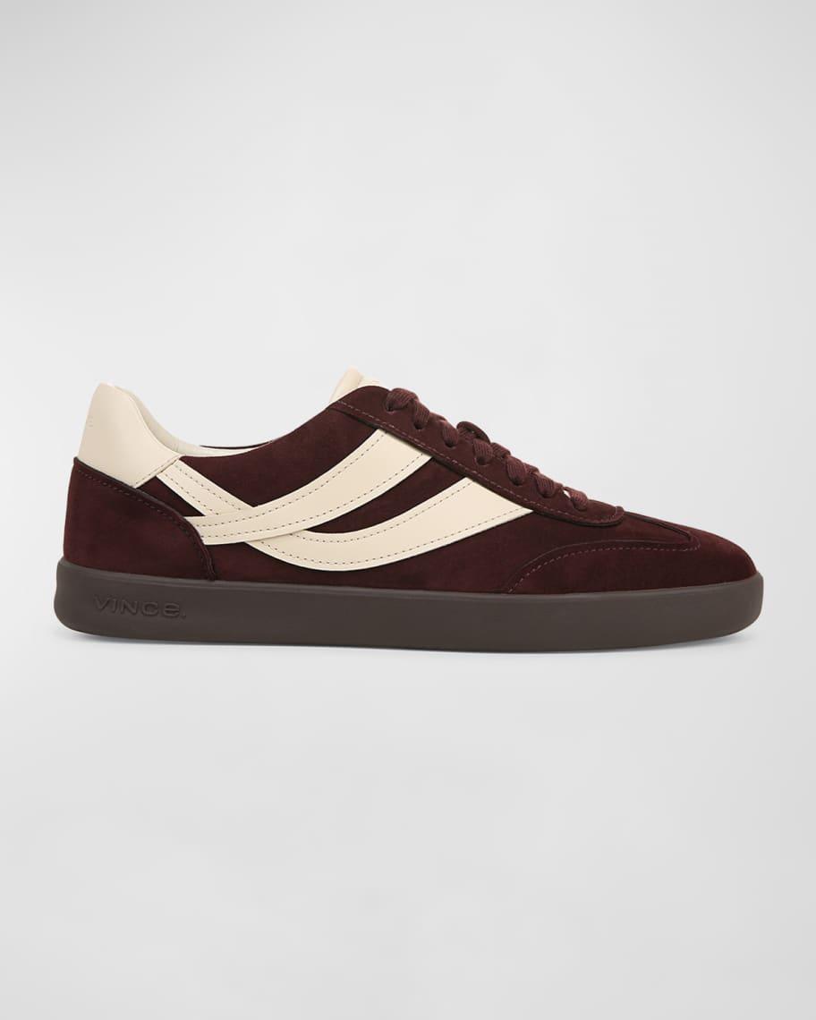 Men's Oasis Mixed Leather Low-Top Sneakers Product Image