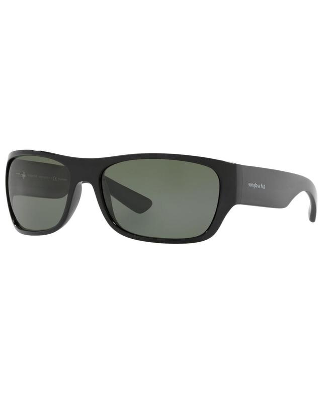 Sunglass Hut Collection Polarized Sunglasses, HU2013 63 Product Image