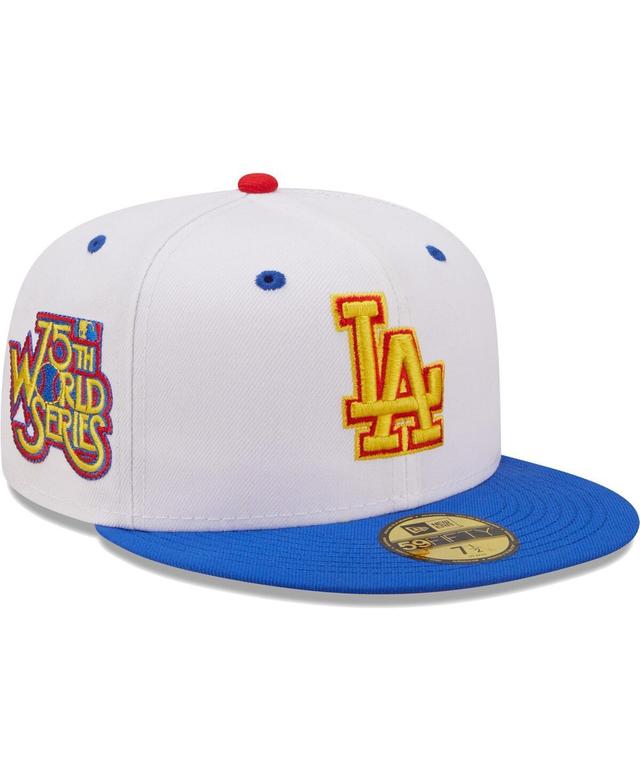 Mens New Era /Royal Los Angeles Dodgers 75th World Series Cherry Lolli 59FIFTY Fitted Hat Product Image