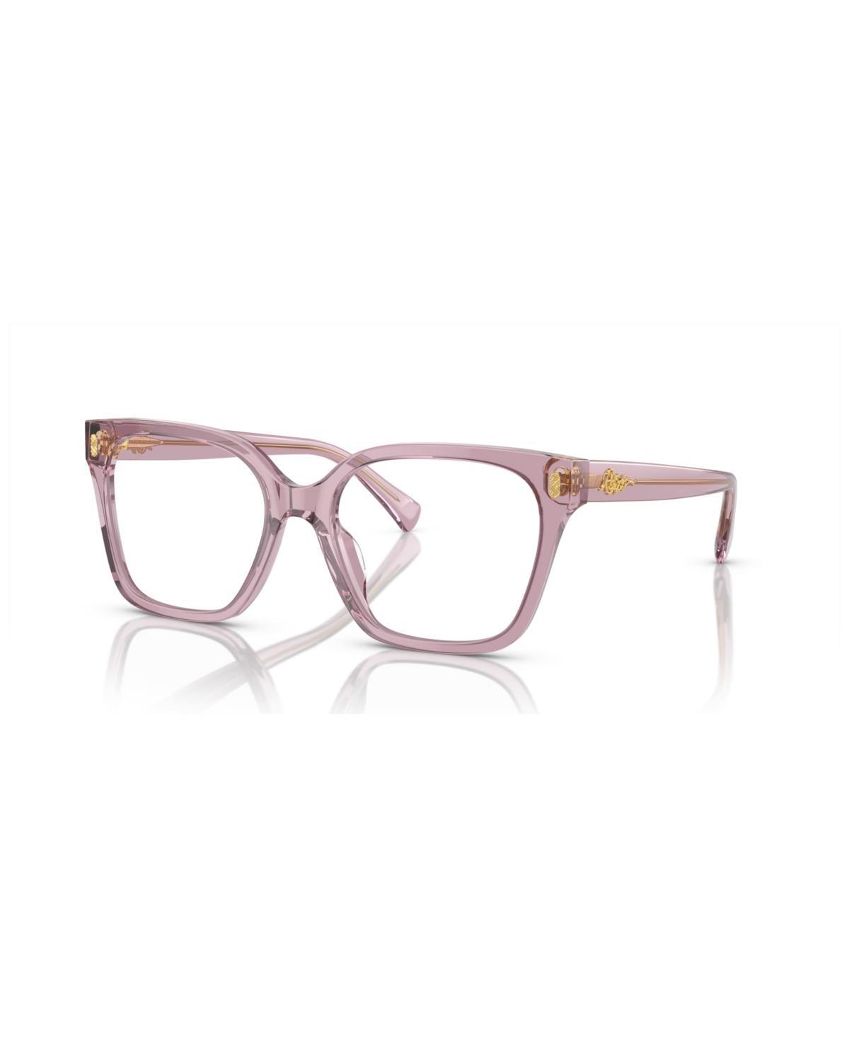 Ralph by Ralph Lauren Womens Eyeglasses, RA7158U - Shiny Transparent Violet Product Image