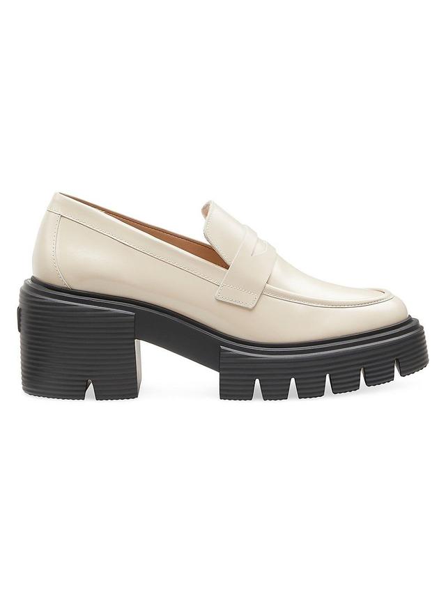 Soho Leather Casual Penny Loafers In Black Product Image