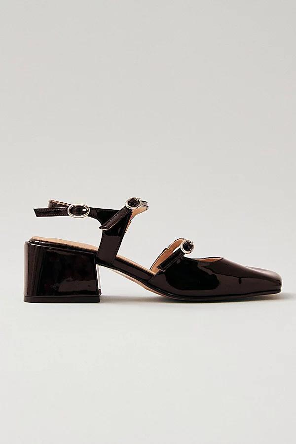 ALOHAS Withnee Leather Mary Jane Heel Womens at Urban Outfitters Product Image