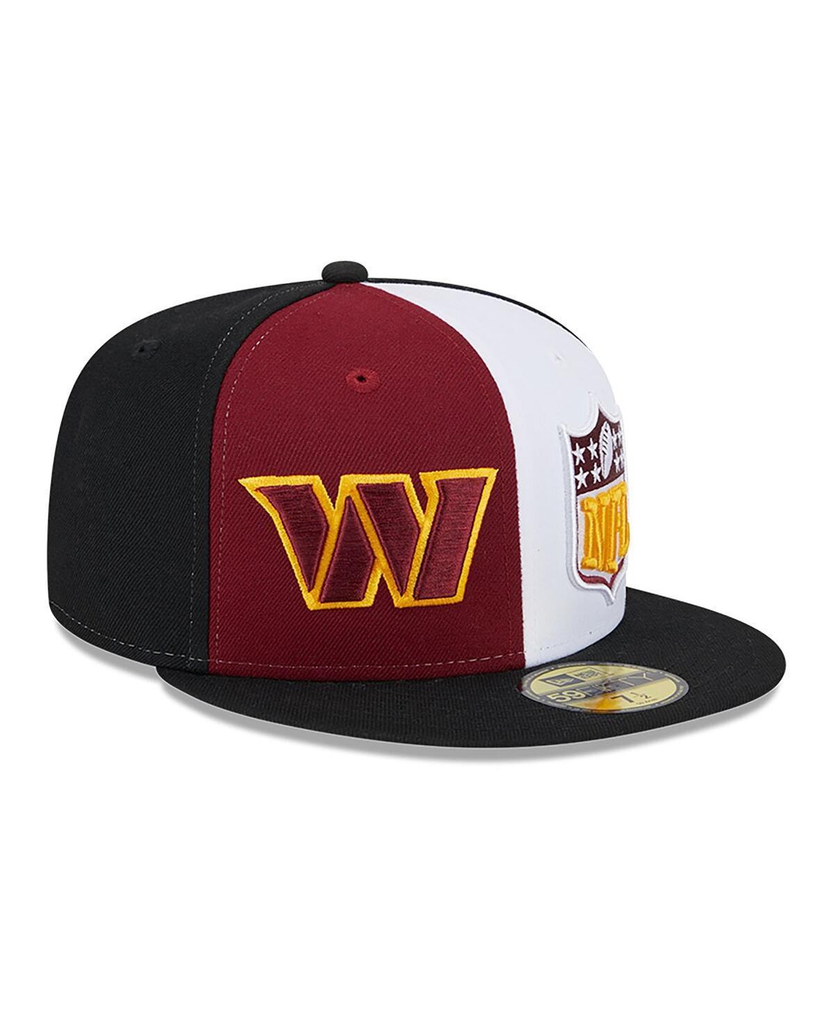 Mens New Era Burgundy/Black Washington Commanders 2023 Sideline 59FIFTY Fitted Hat Product Image