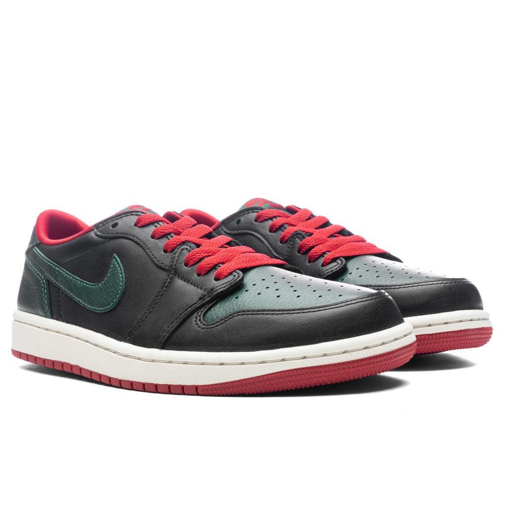 Air Jordan 1 Low OG Women's - Black/Gorge Green/Varsity Red Female Product Image