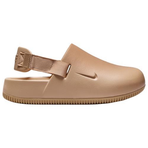 Nike Mens Calm Mules - Shoes Tan/Tan Product Image