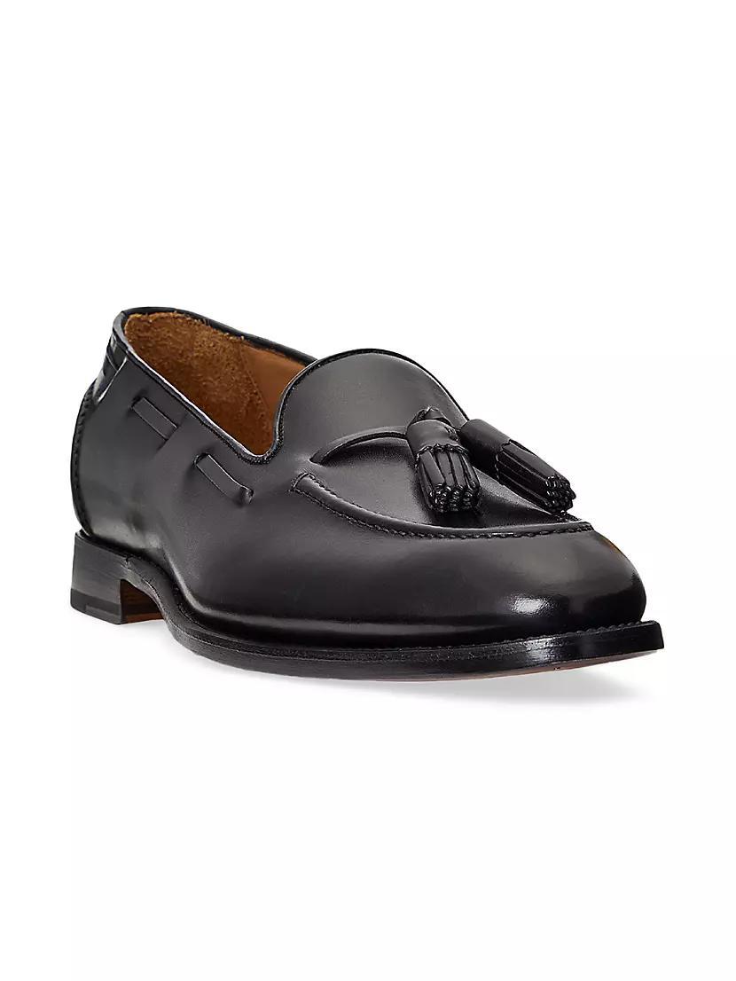 Luther Tasseled Leather Loafers Product Image