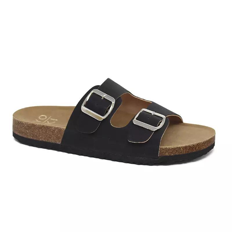 Yoki Gian 91 Womens Double Buckle Slide Sandals Product Image