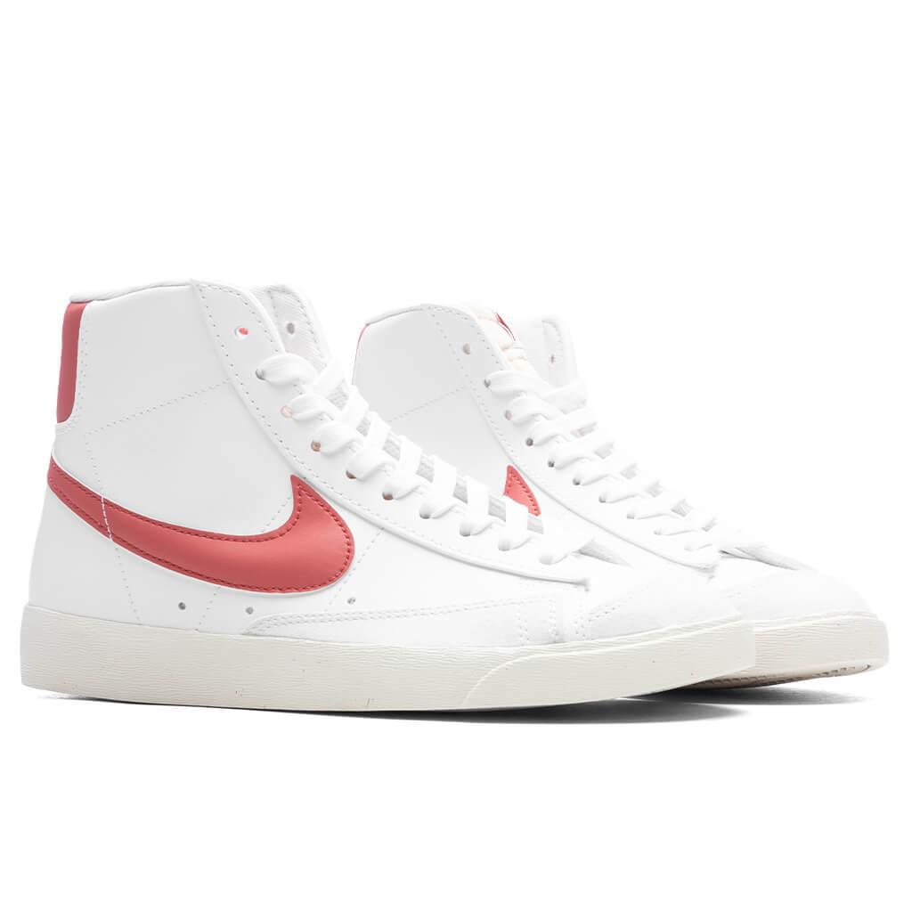 Women's Blazer Mid '77 NN  - White/Adobe/Red Stardust Female Product Image