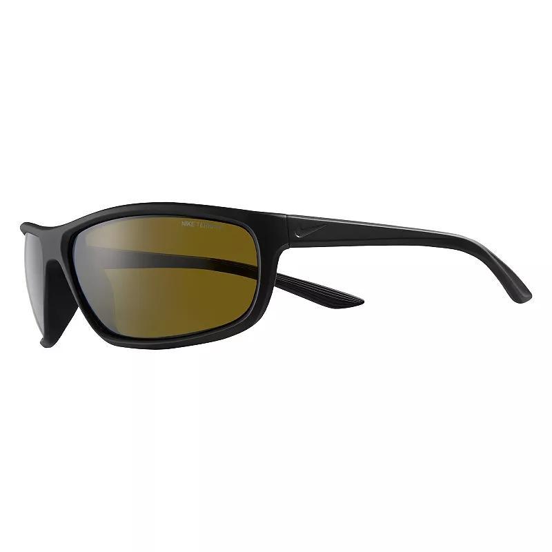 Mens Nike Rabid 64 mm Semi-Rimless Wrap Polarized Sunglasses Product Image