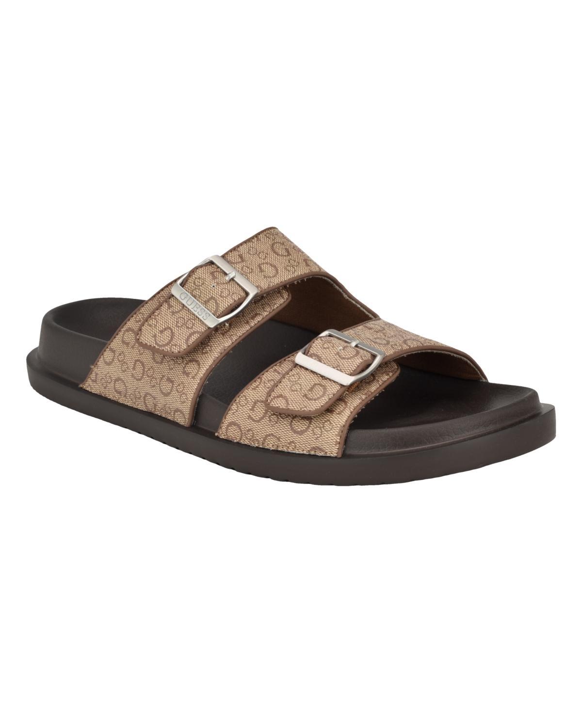 Guess Mens Verone Double Strap Fashion Slide Sandal Product Image