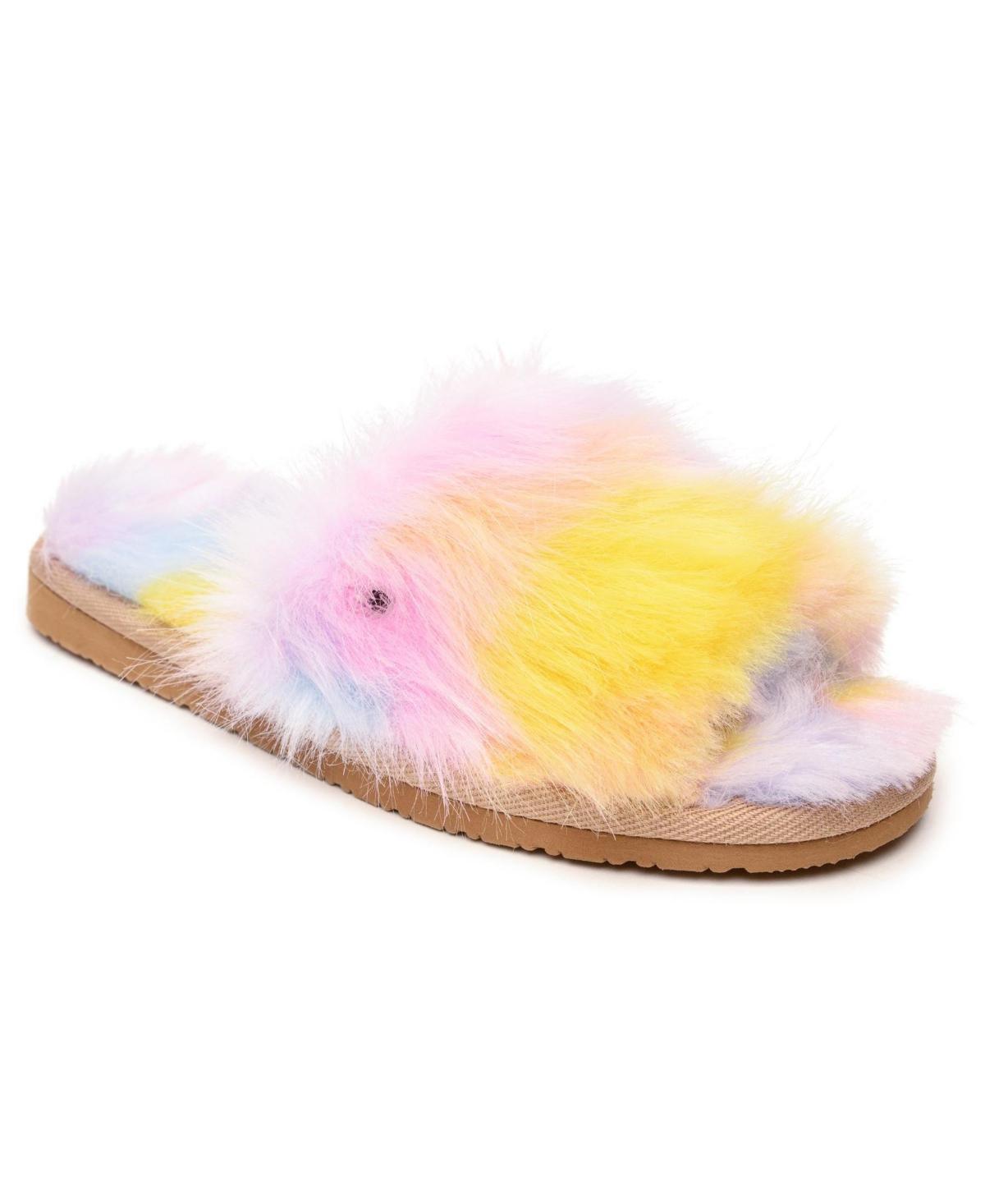 Minnetonka Faux Fur Slide Slipper Product Image