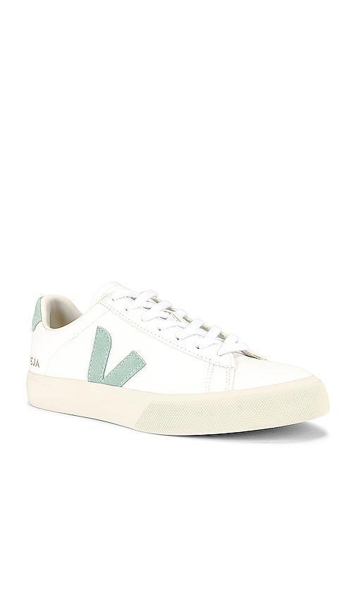 Veja Campo Sneaker in White. Size 40, 41, 42, 43, 45, 46. Product Image