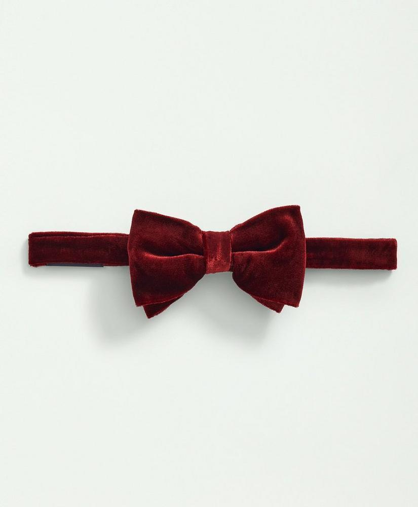 Silk Blend Velvet Bow Tie Product Image