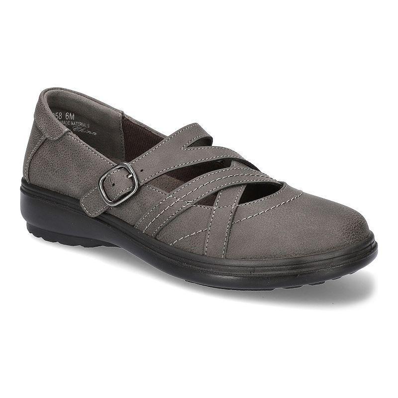 Wise by Easy Street Womens Asymmetrical Comfort Mary Janes Product Image