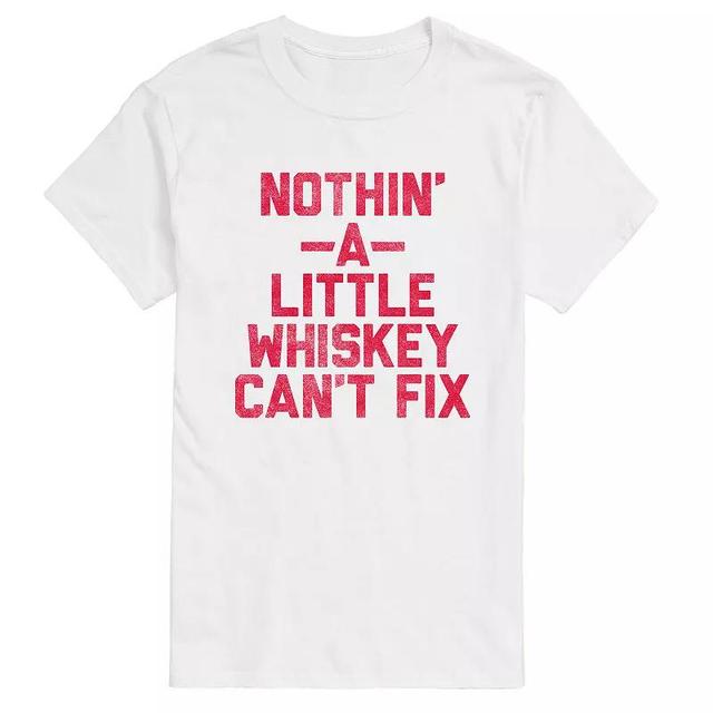 Mens Nothin A Little Whiskey Cant Fix Graphic Tee Product Image