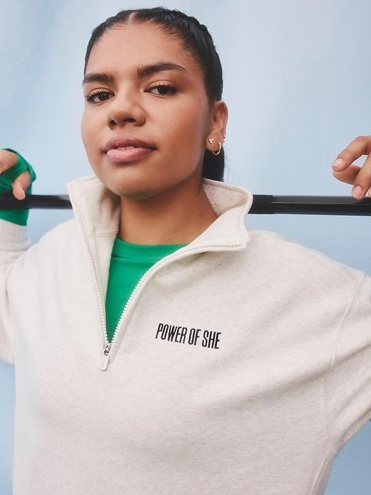 Forever Fleece 1/4 Zip Sweatshirt Product Image