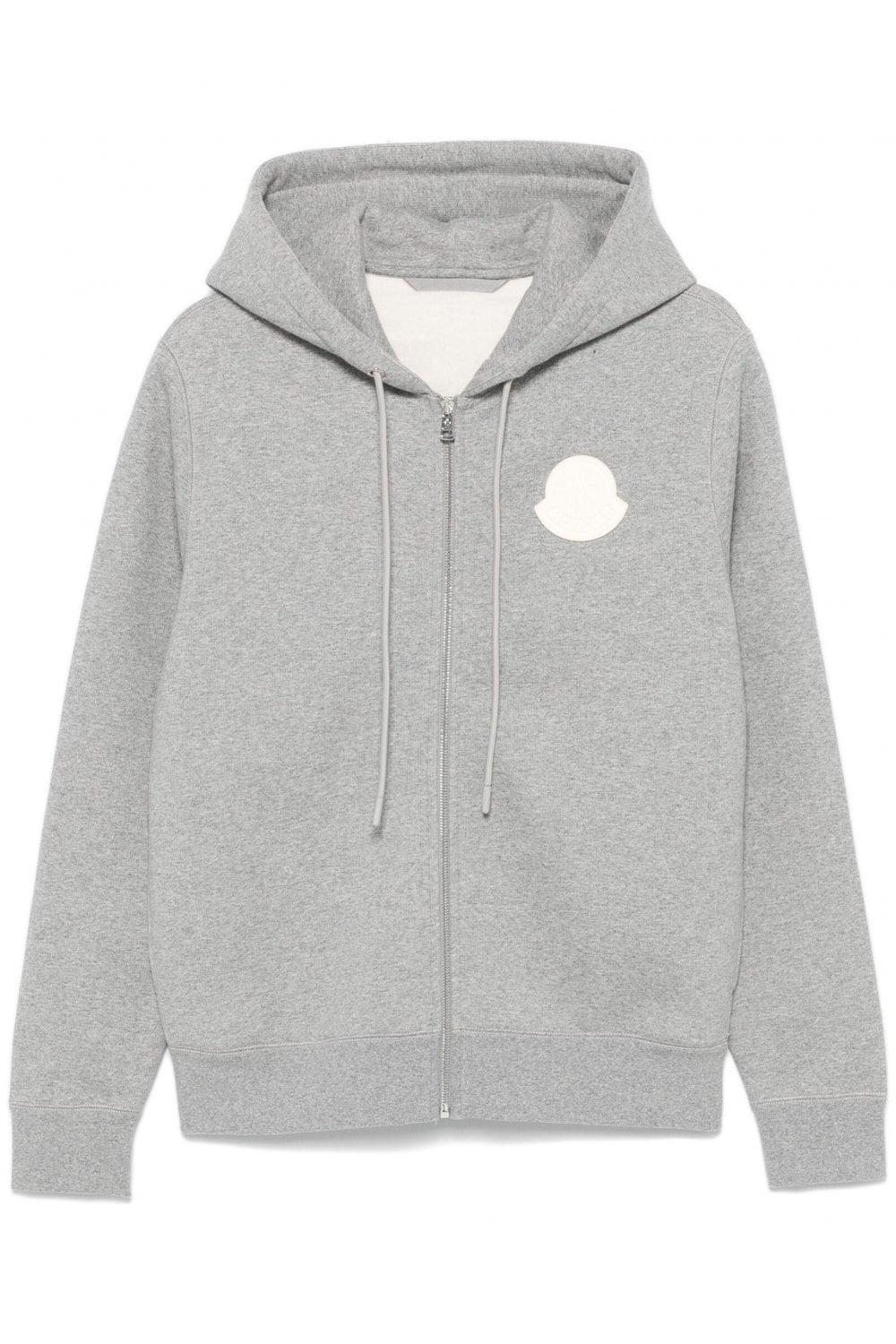 Logo-patch Hoodie In Grey Product Image