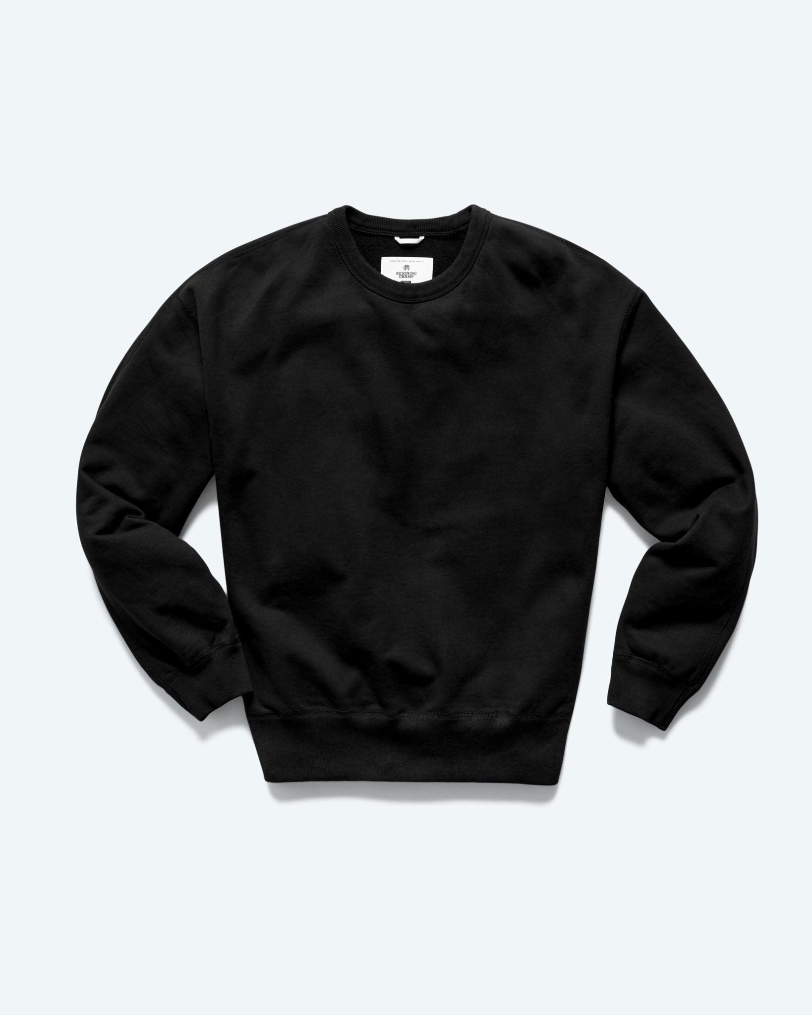 Midweight Terry Relaxed Crewneck Male Product Image