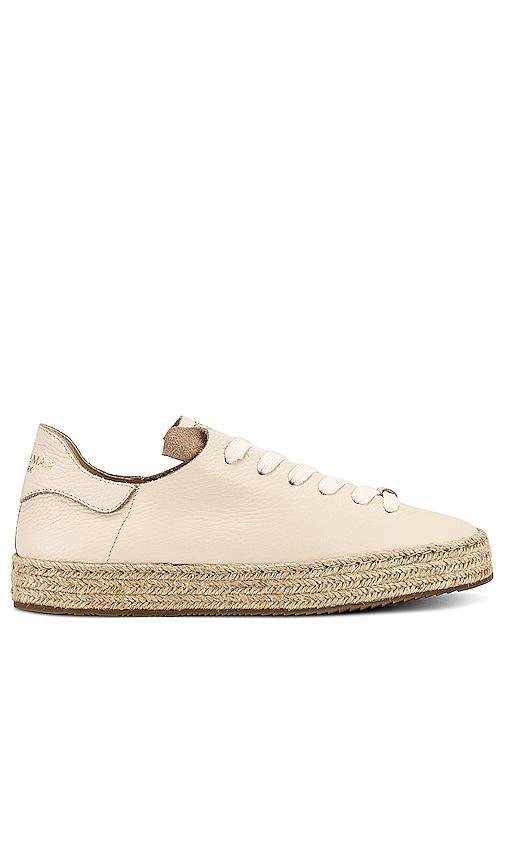 Sam Edelman Poppy Jute Sneaker in Cream. - size 9 (also in 6, 6.5, 7.5, 8, 8.5, 9.5) Product Image