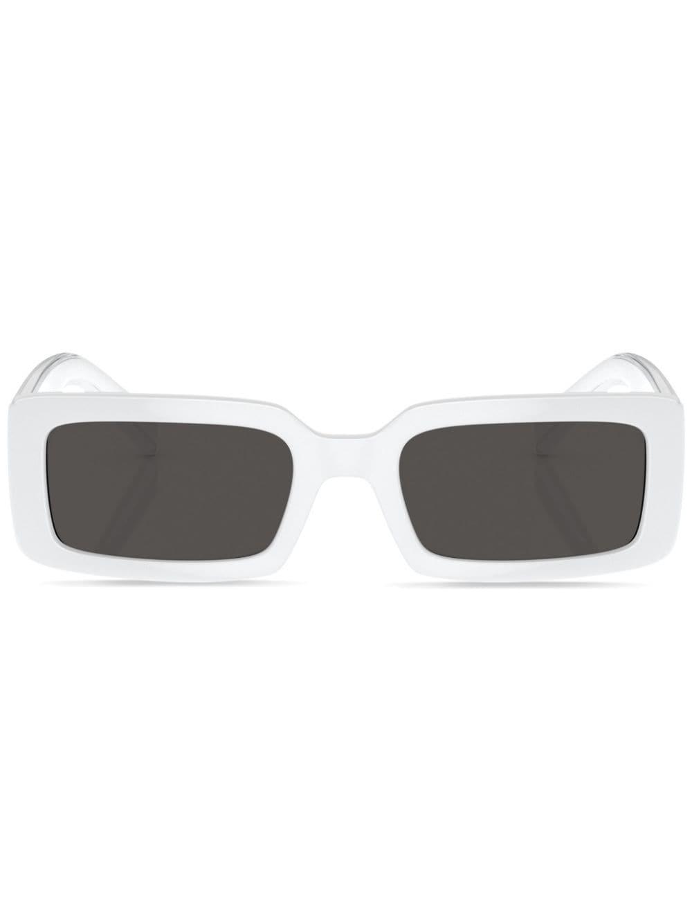 Dg Elastic Sonnenbrille In White Product Image