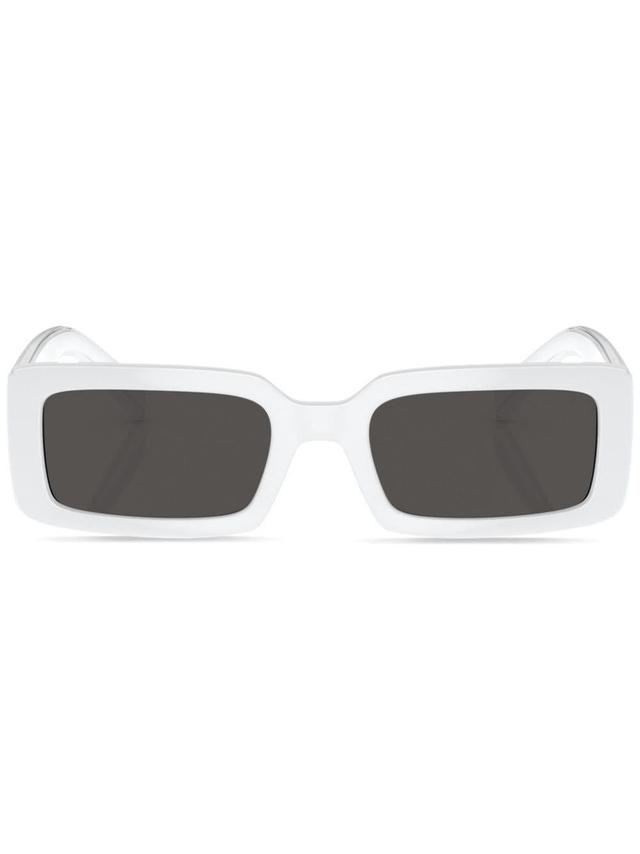 Dg Elastic Sonnenbrille In White Product Image