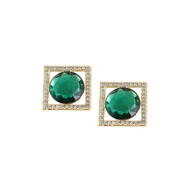 Sohi Womens Frame Drop Earrings Product Image