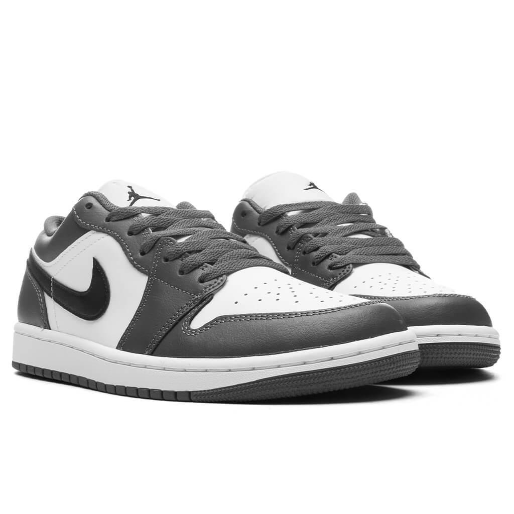 Air Jordan 1 Low - White/Black/Iron Grey Male Product Image