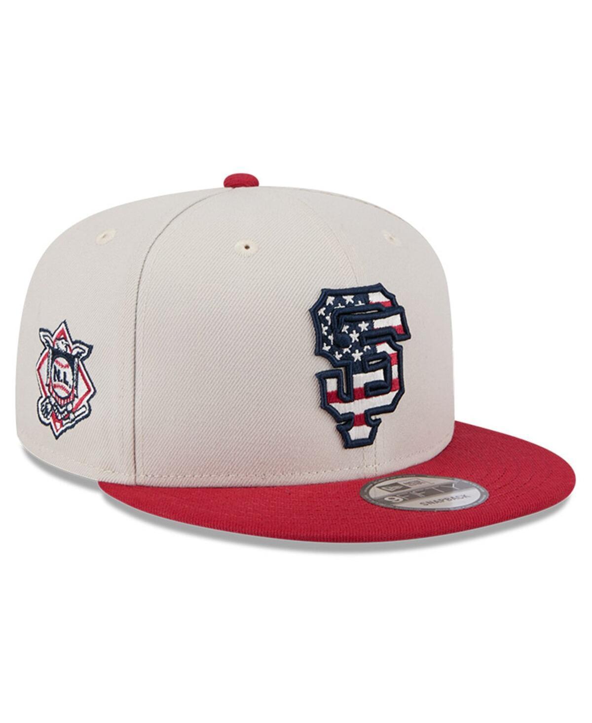 New Era Mens Red San Francisco Giants 2024 Fourth of July 9FIFTY Snapback Hat Product Image