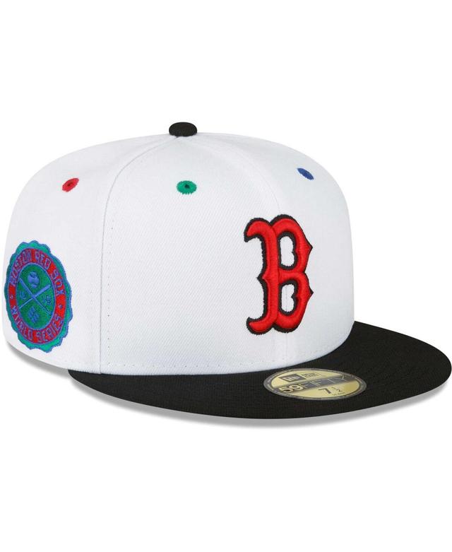 Mens New Era /Black Boston Red Sox 1915 World Series Primary Eye 59FIFTY Fitted Hat Product Image