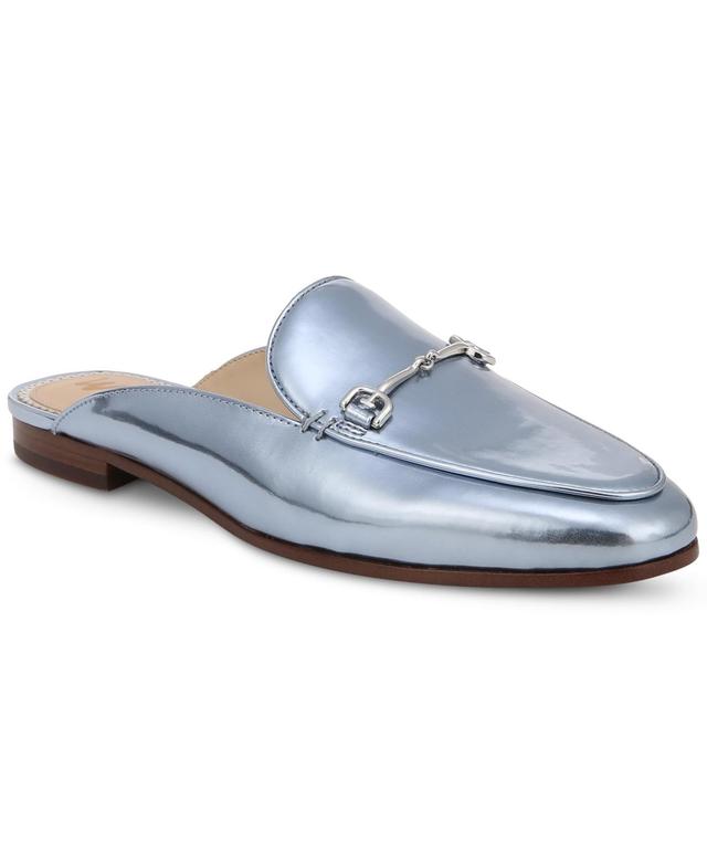 Womens Linnie Leather Loafer Mules Product Image