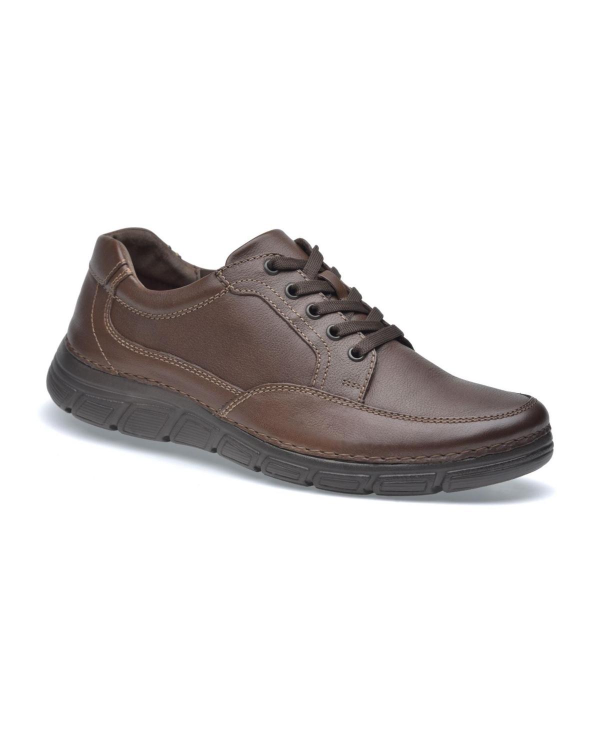 Pazstor Mens Premium Comfort Leather Oxfords Rock Product Image